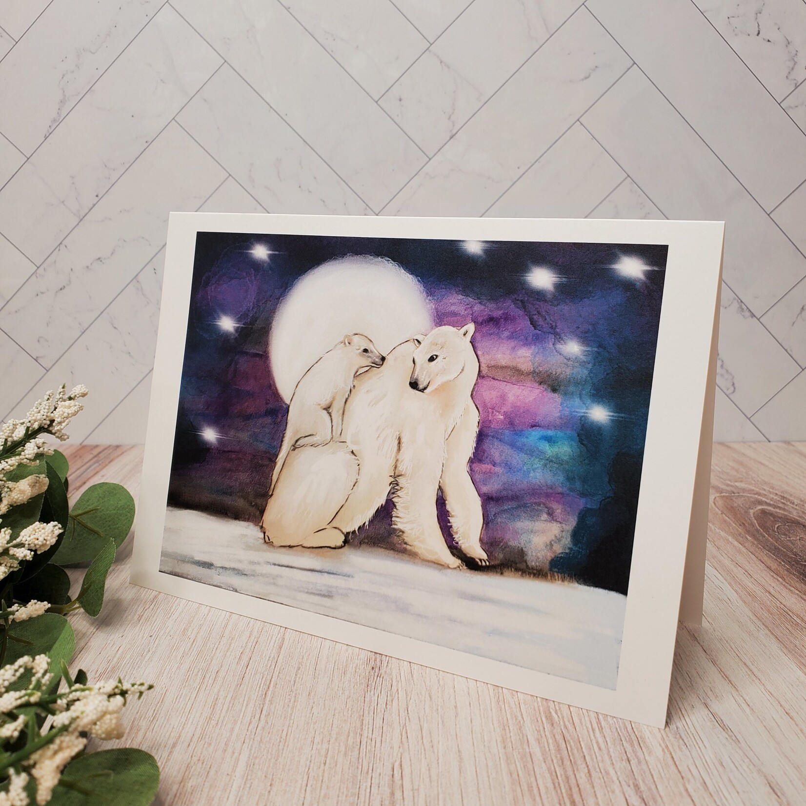 Asja Dawn Winter Greeting Cards