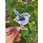 Bethany Lund Bird Sticker - "Fairies Wear Boots"