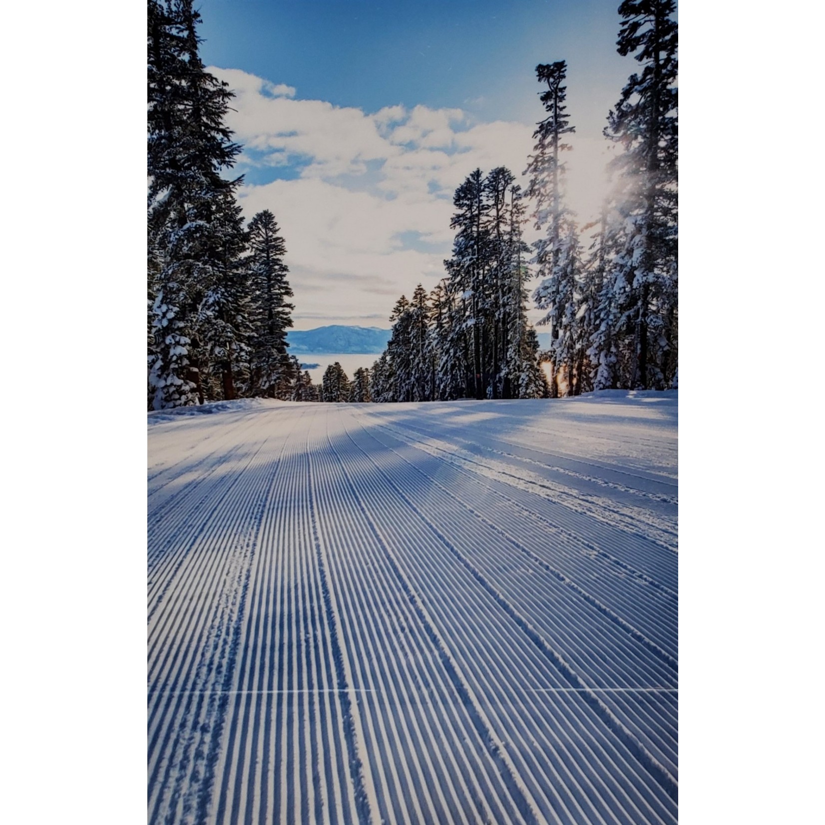Blake Kessler "Northstar Groomer" - 8x12" metal print