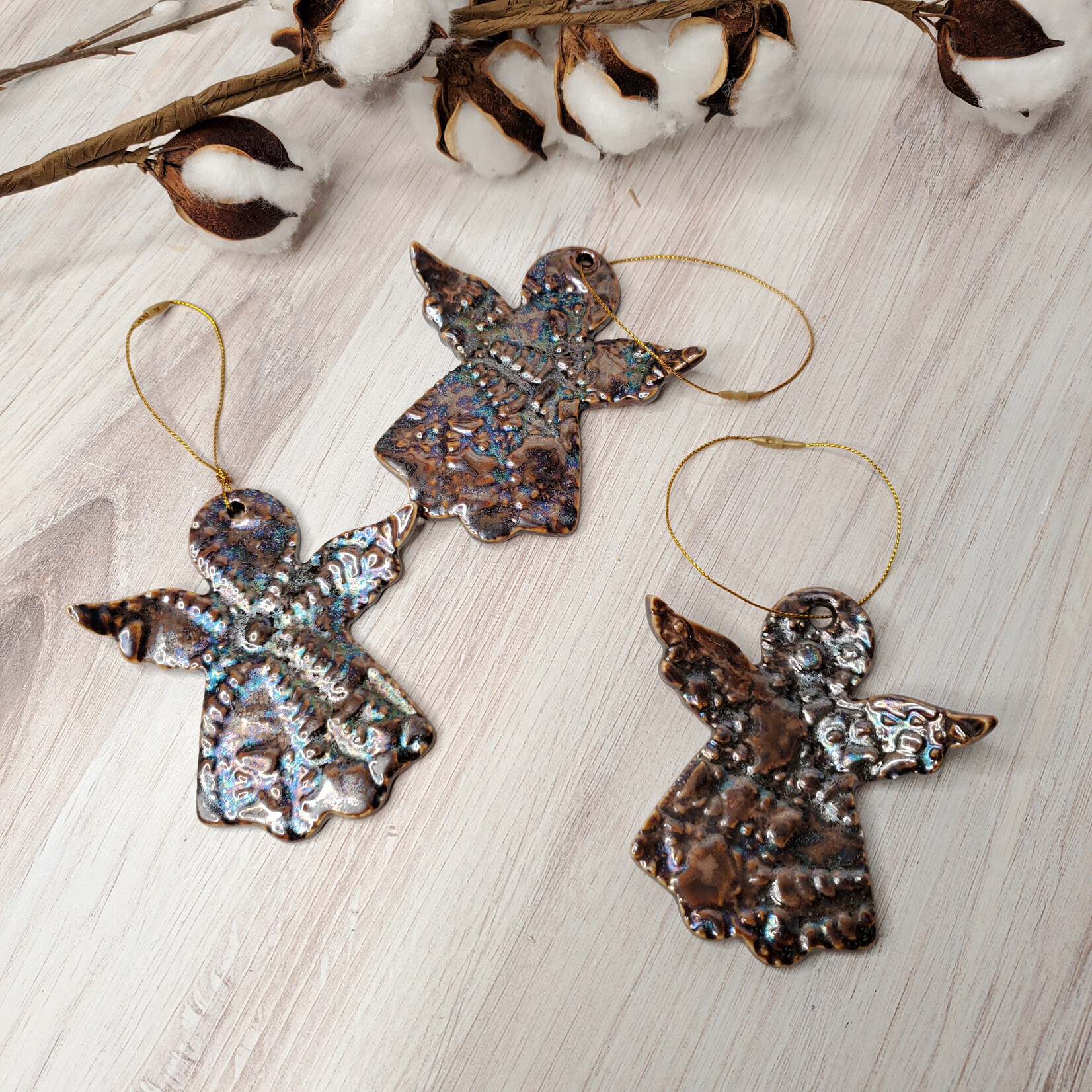 Elaine Randall Metallic Angels - 4"