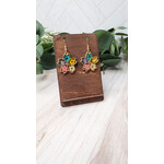 Evi Studio Botanical Earrings - Multi Flowers