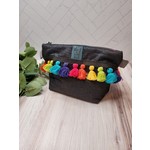 Fast and Luse Zipper Pouch - Rainbow Tassles - Large
