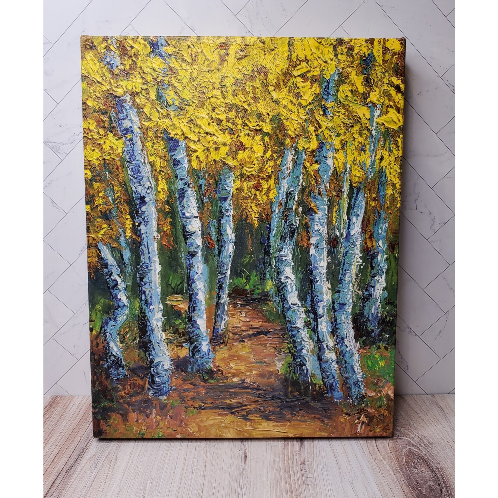Kelley Werner Arts "Aspen Fall" - Giclee Canvas Print