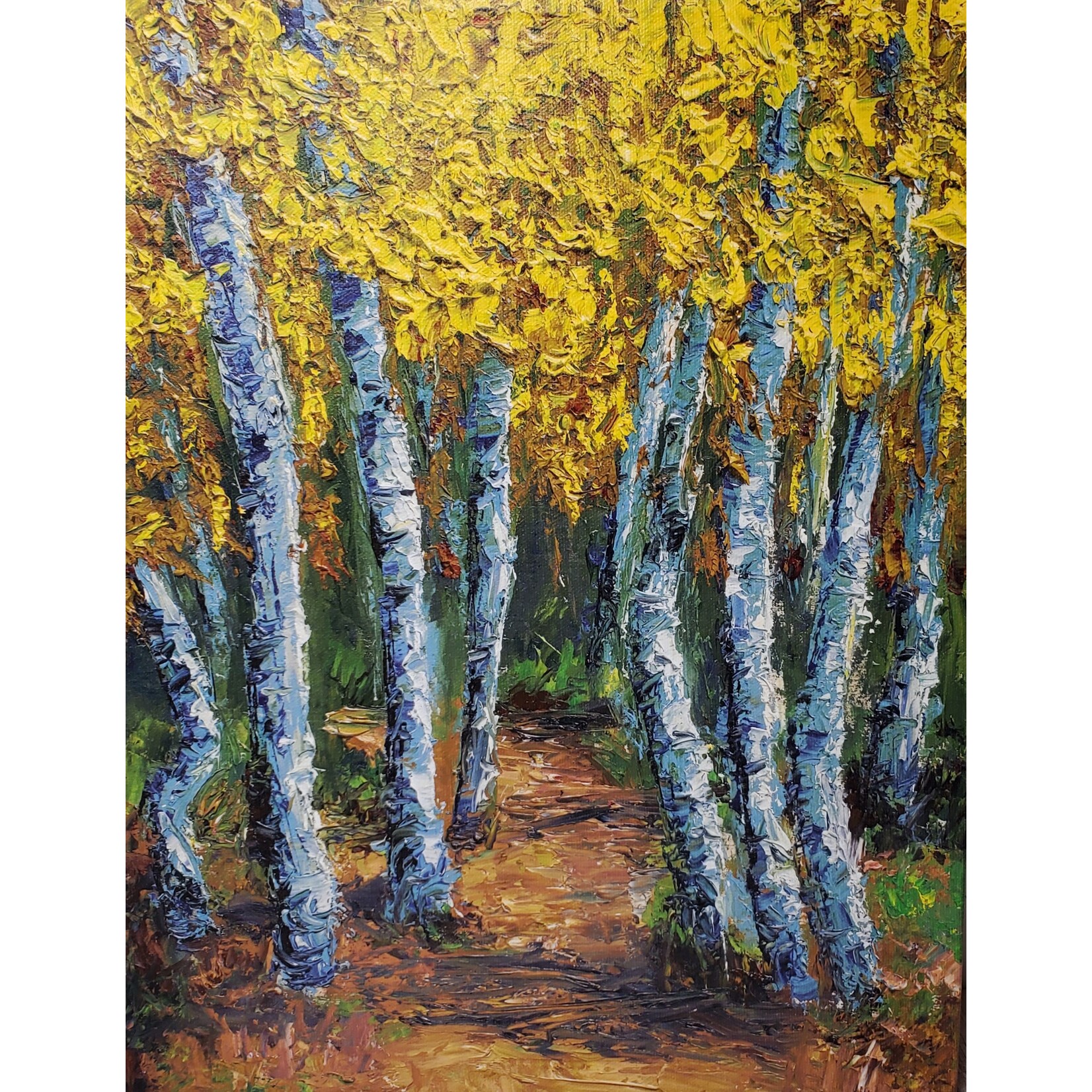 Kelley Werner Arts "Aspen Fall" - Giclee Canvas Print