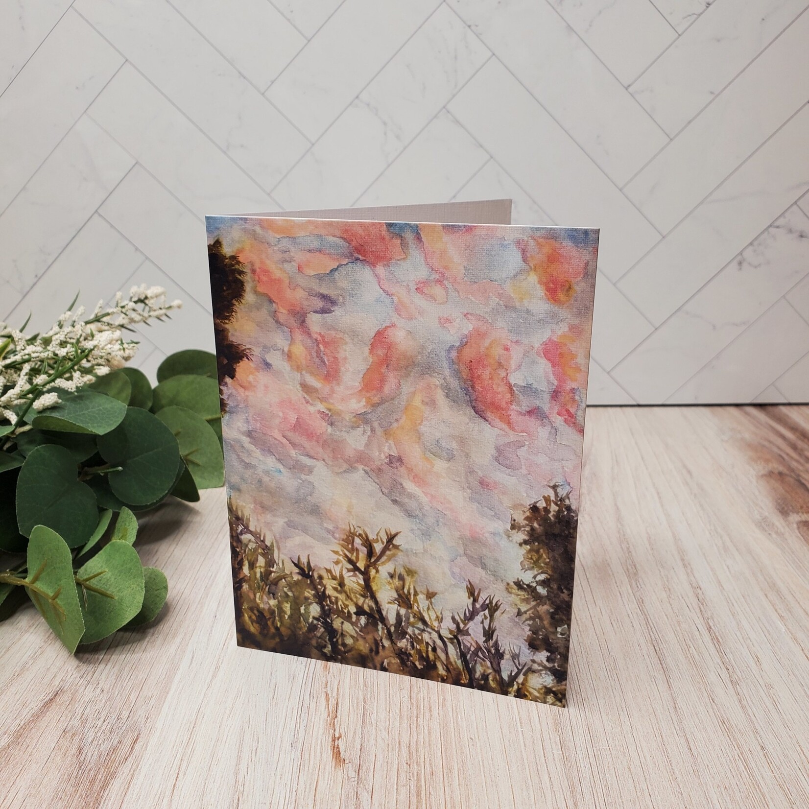 Kelley Werner Arts "Cotton Candy" - Notecard