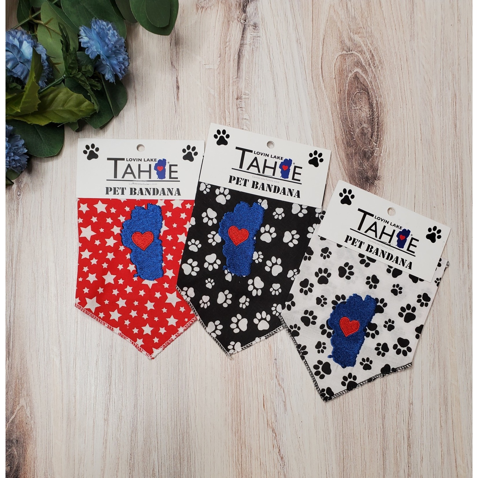 Lake Tahoe Pet Bandana