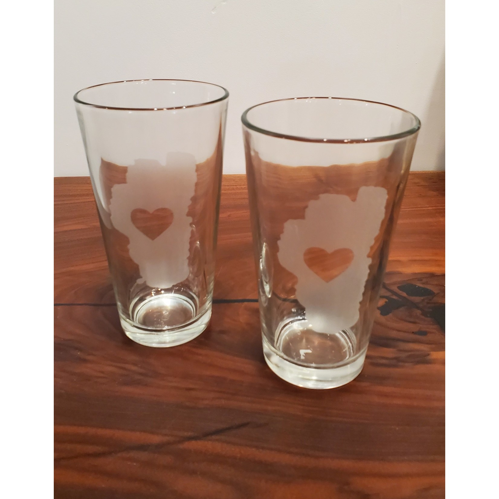 Lake Tahoe Pint Glass