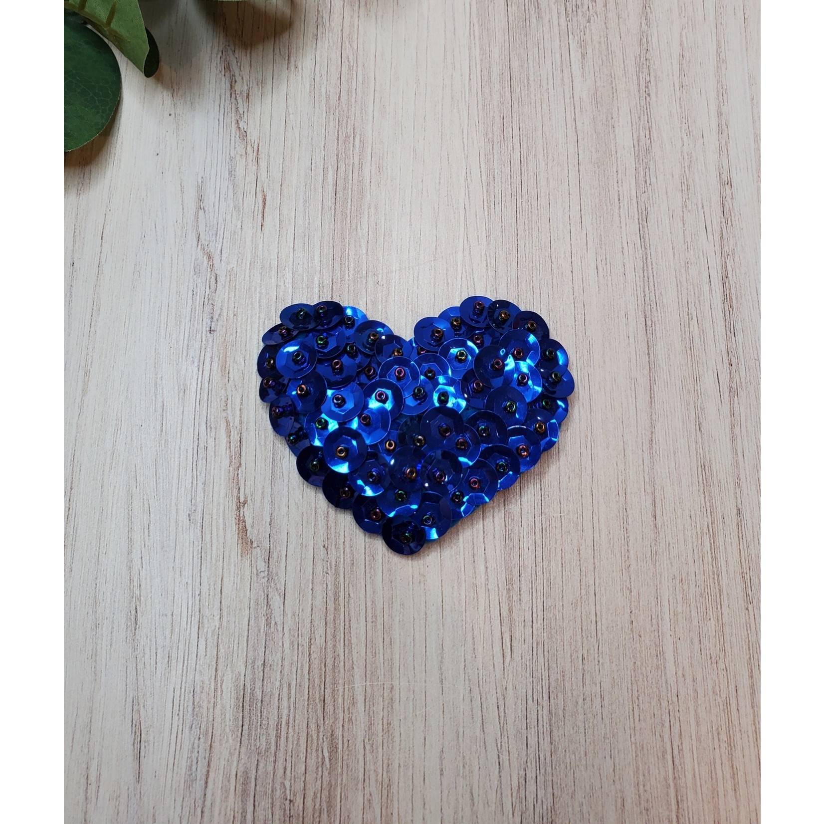 Roan's Repertoire Large Sequin Heart Pin