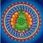 Stirling Studios Evergreen Tree Mandala Canvas Print