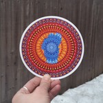 Stirling Studios Lake Tahoe mandala sticker