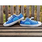 Stirling Studios Mandala Converse - Blue - Men's 8/Women's 10