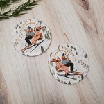 Sue Pemberton Round Ceramic Coasters - 4"