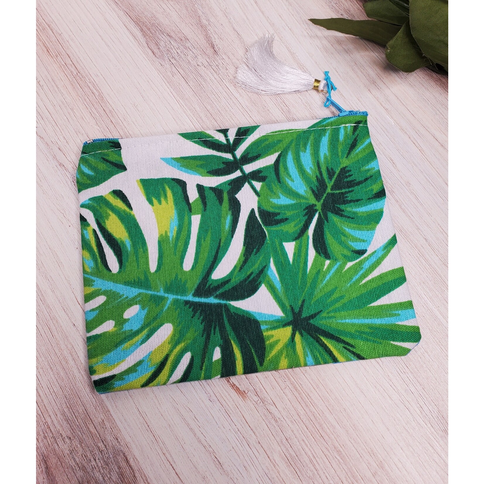 Tahloha Mini Zipper Pouch - Dual Fabrics