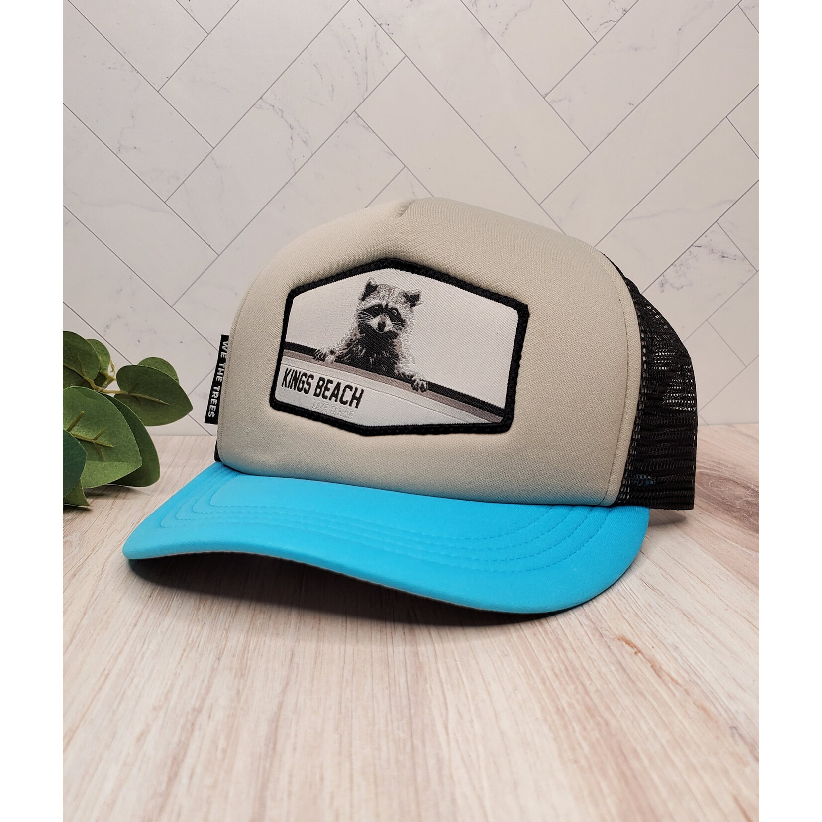 We the Trees Kings Beach Raccoon Hat - 58cm truckers