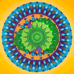 Stirling Studios "Beer Me" Mandala Canvas Print